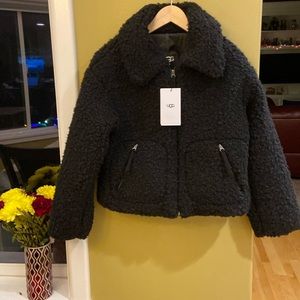 NWT UGG WOMEN’S MAEVE SHERPA JACKET
